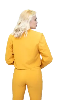 Blazer Croped Alfaiataria