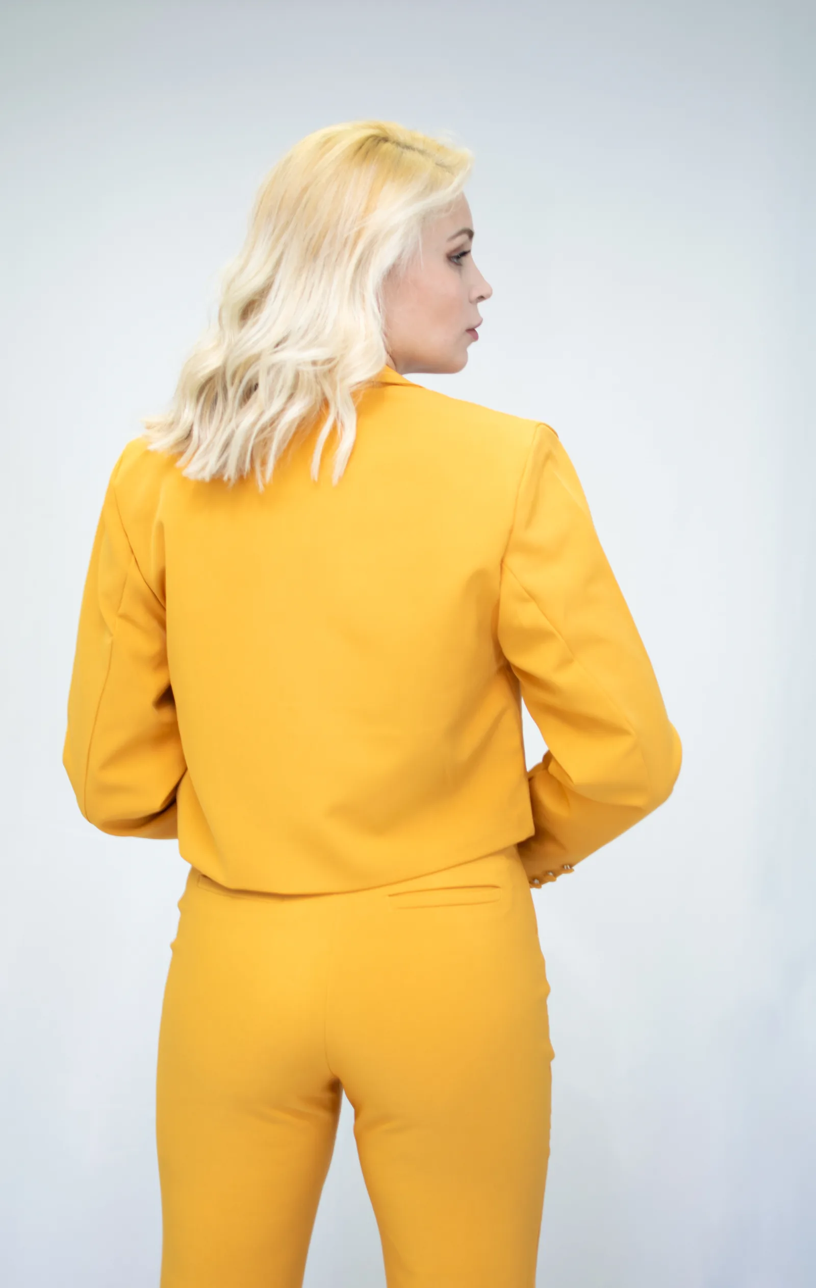 Blazer Croped Alfaiataria